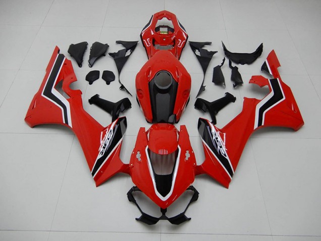 Rot Schwarz Weiß CBR 1000 RR 17-23 Motorrad Verkleidungen