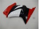 Rot Schwarz Weiß EX250 08-12 Motorrad Verkleidungen Rot Schwarz Weiß EX250 08-12 Motorrad Verkleidungen