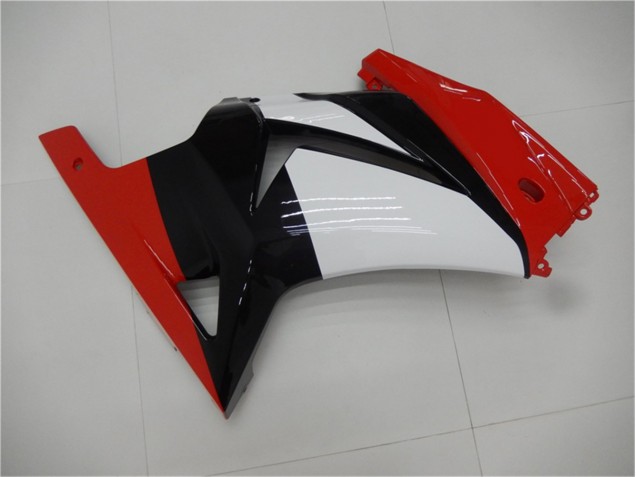 Rot Schwarz Weiß EX250 08-12 Motorrad Verkleidungen Rot Schwarz Weiß EX250 08-12 Motorrad Verkleidungen