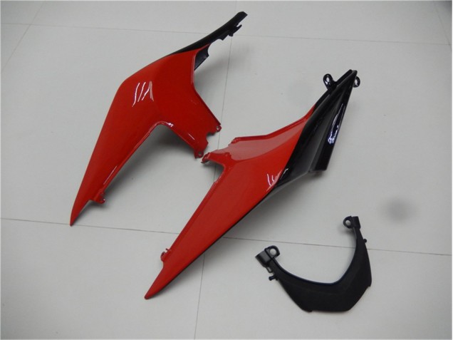Rot Schwarz Weiß EX250 08-12 Motorrad Verkleidungen Rot Schwarz Weiß EX250 08-12 Motorrad Verkleidungen