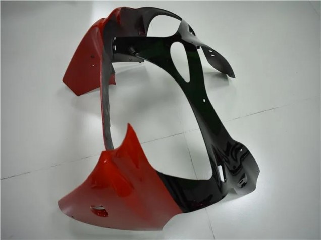 Rot Schwarz Weiß ZX6R 00-02 Motorrad Verkleidungen Rot Schwarz Weiß ZX6R 00-02 Motorrad Verkleidungen