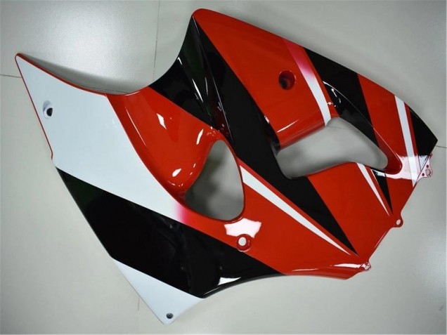 Rot Schwarz Weiß ZX6R 00-02 Motorrad Verkleidungen Rot Schwarz Weiß ZX6R 00-02 Motorrad Verkleidungen