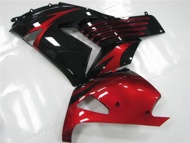 Rot Schwarz ZX14R ZZR 1400 06-11 Motorrad Verkleidungen Rot Schwarz ZX14R ZZR 1400 06-11 Motorrad Verkleidungen