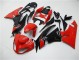 Rot Schwarz ZX6R 09-12 Motorrad Verkleidungen
