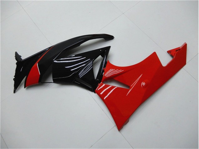 Rot Schwarz ZX6R 09-12 Motorrad Verkleidungen