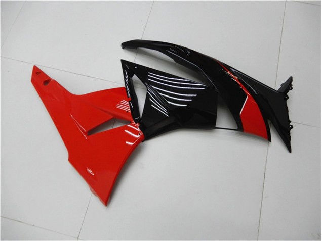 Rot Schwarz ZX6R 09-12 Motorrad Verkleidungen