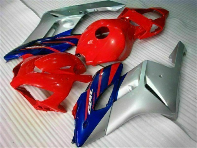 Rot Silber Blau CBR 1000 RR 04-05 Motorrad Verkleidungen Rot Silber Blau CBR 1000 RR 04-05 Motorrad Verkleidungen