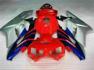Rot Silber Blau CBR 1000 RR 04-05 Motorrad Verkleidungen