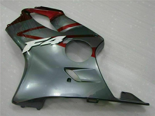 Rot Silber CBR 600 F4i 01-03 Motorrad Verkleidungen Rot Silber CBR 600 F4i 01-03 Motorrad Verkleidungen