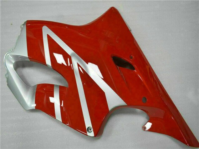 Rot Silber CBR 600 F4i 01-03 Motorrad Vollverkleidung Rot Silber CBR 600 F4i 01-03 Motorrad Vollverkleidung