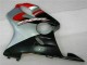 Rot Silber CBR 600 F4i 04-07 Motorrad Verkleidung Rot Silber CBR 600 F4i 04-07 Motorrad Verkleidung