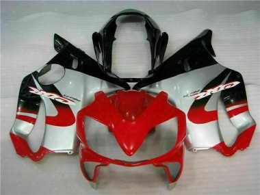 Rot Silber CBR 600 F4i 04-07 Motorrad Verkleidung