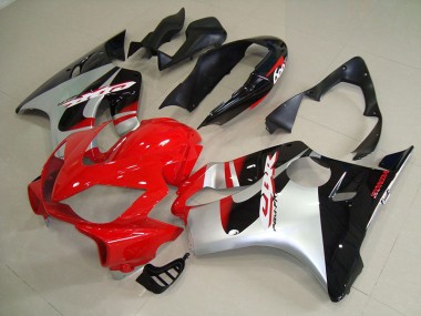 Rot Silber CBR 600 F4i 04-07 Motorrad Verkleidungen