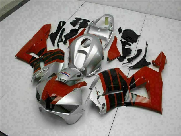 Rot Silber CBR 600 RR 13-21 Motorrad Verkleidungen Rot Silber CBR 600 RR 13-21 Motorrad Verkleidungen