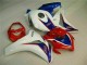 Rot Weiß Blau CBR 1000 RR 08-11 Motorrad Verkleidungen Rot Weiß Blau CBR 1000 RR 08-11 Motorrad Verkleidungen