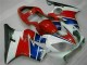 Rot Weiß Blau CBR 600 F4i 01-03 Motorrad Verkleidungen Rot Weiß Blau CBR 600 F4i 01-03 Motorrad Verkleidungen