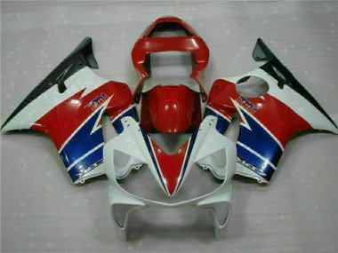 Rot Weiß Blau CBR 600 F4i 01-03 Motorrad Verkleidungen