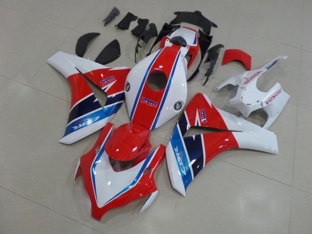 Rot Weiß Blau HRC CBR 1000 RR 08-11 Motorrad Verkleidung