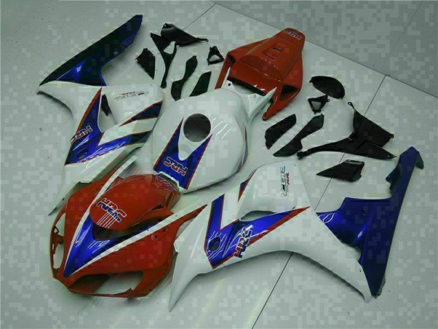 Rot Weiß CBR 1000 RR 04-05 Motorrad Verkleidung