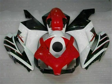Rot Weiß CBR 1000 RR 04-05 Motorrad Vollverkleidung
