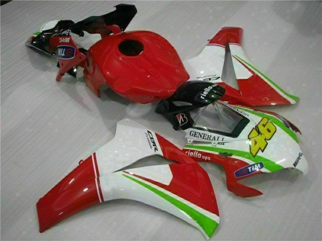 Rot Weiß CBR 1000 RR 08-11 Motorrad Verkleidung