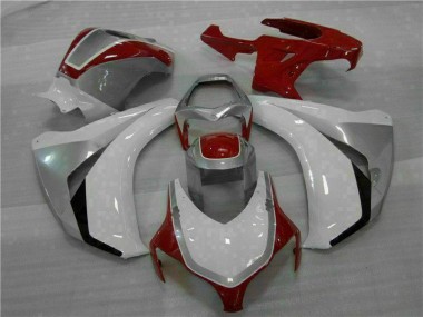 Rot Weiß CBR 1000 RR 08-11 Motorrad Verkleidung & Plastik