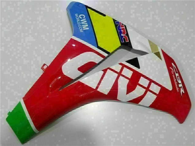 Rot Weiß CBR 1000 RR 08-11 Motorrad Verkleidungen Komplett Sets