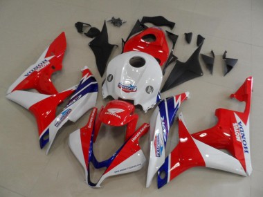 Rot Weiß CBR 600 RR 07-08 Motorrad Vollverkleidung