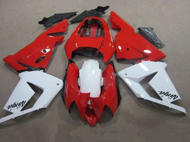 Rot Weiß Ninja ZX10R 03-05 Motorrad Verkleidungen