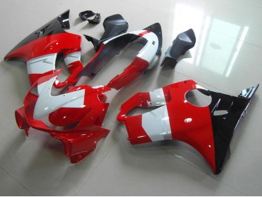 Rot Weiß Schwarz CBR 600 F4i 04-07 Motorrad Verkleidungen