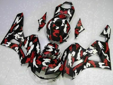Rot Weiß Schwarz CBR 600 RR 13-21 Motorrad Verkleidungen
