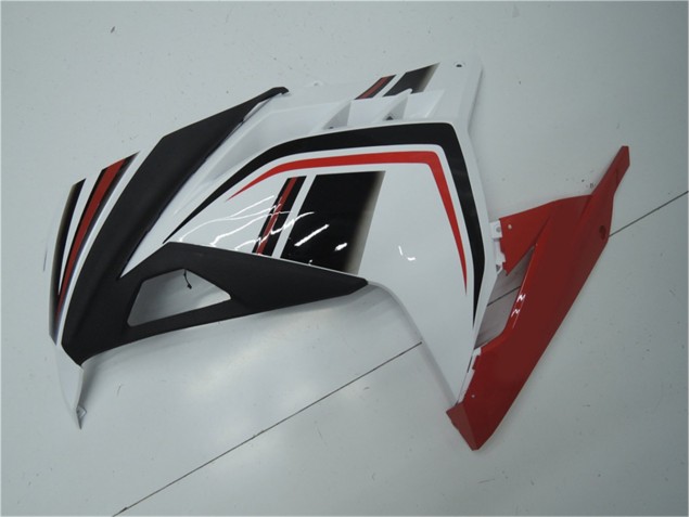 Rot Weiß Schwarz EX300 13-16 Motorrad Verkleidungen Rot Weiß Schwarz EX300 13-16 Motorrad Verkleidungen