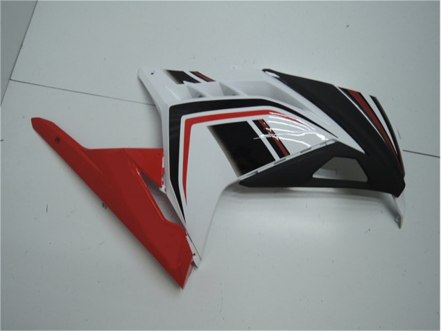Rot Weiß Schwarz EX300 13-16 Motorrad Verkleidungen Rot Weiß Schwarz EX300 13-16 Motorrad Verkleidungen