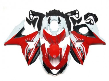 Rot Weiß Schwarz GSXR 1000 K9 09-16 Motorrad Verkleidungen