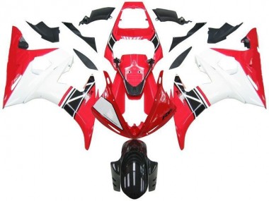 Rot Weiß Schwarz R6 03-05 Motorrad Verkleidungen