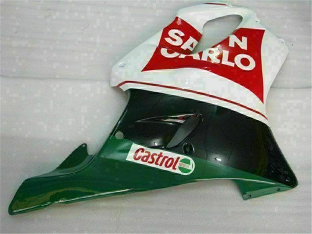 Rot Weiß Schwarz San Carlo CBR 600 F4i 01-03 Motorrad Verkleidungen Rot Weiß Schwarz San Carlo CBR 600 F4i 01-03 Motorrad Verkleidungen
