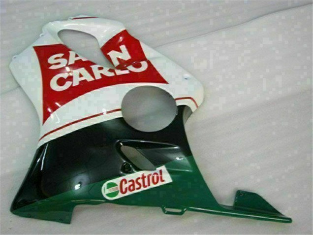 Rot Weiß Schwarz San Carlo CBR 600 F4i 01-03 Motorrad Verkleidungen Rot Weiß Schwarz San Carlo CBR 600 F4i 01-03 Motorrad Verkleidungen