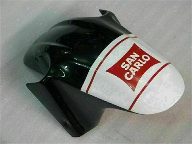 Rot Weiß Schwarz San Carlo CBR 600 F4i 01-03 Motorrad Verkleidungen Rot Weiß Schwarz San Carlo CBR 600 F4i 01-03 Motorrad Verkleidungen