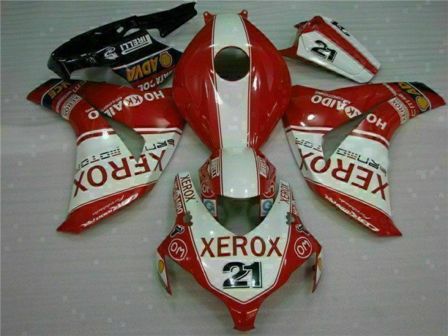 Rot Xerox 21 CBR 1000 RR 08-11 Motorrad Verkleidungen Rot Xerox 21 CBR 1000 RR 08-11 Motorrad Verkleidungen
