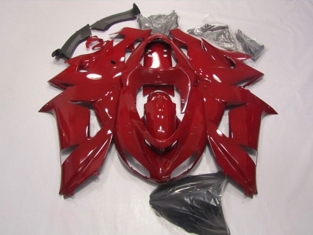 Rot ZX10R 06-07 Motorrad Verkleidung Rot ZX10R 06-07 Motorrad Verkleidung