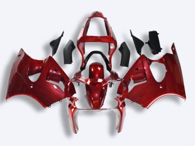 Rot ZX6R 00-02 Motorrad Verkleidung