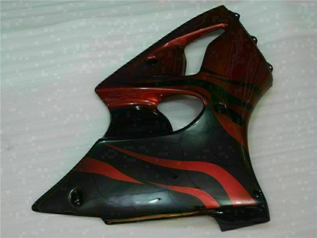 Rot ZX6R 00-02 Motorrad Verkleidungen Rot ZX6R 00-02 Motorrad Verkleidungen