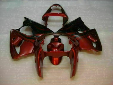 Rot ZX6R 00-02 Motorrad Verkleidungen