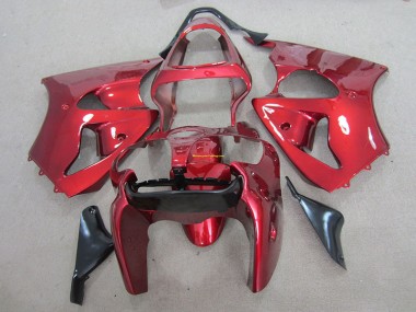 Rot ZX6R 00-02 Motorrad Verkleidungen & Plastik