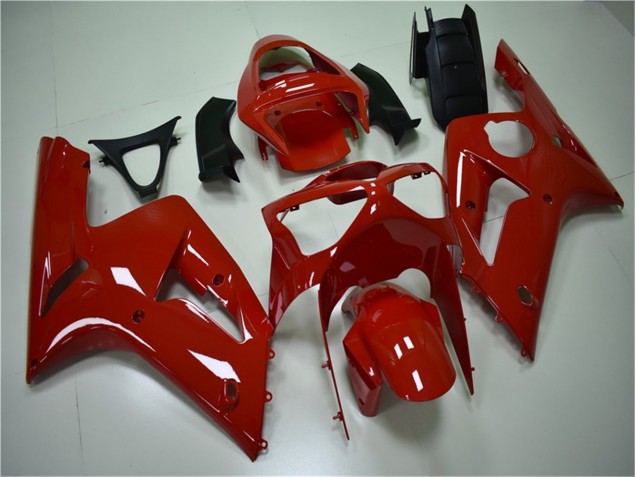 Rot ZX6R 03-04 Motorrad Verkleidungen Rot ZX6R 03-04 Motorrad Verkleidungen
