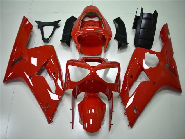 Rot ZX6R 03-04 Motorrad Verkleidungen Rot ZX6R 03-04 Motorrad Verkleidungen