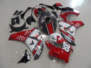 Rot und Grau Fma CBR 1000 RR 08-11 Motorrad Verkleidungen