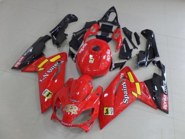 Rot und Schwarz RS 125 06-11 Motorrad Verkleidungen