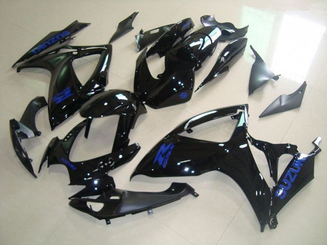 Schwarz Blau Aufkleber GSXR 750 K6 06-07 Motorrad Verkleidungen Schwarz Blau Aufkleber GSXR 750 K6 06-07 Motorrad Verkleidungen