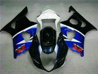 Schwarz Blau GSXR 1000 K3 03-04 Motorrad Verkleidung
